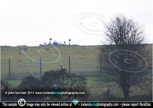 Manx2 crash Cork Airport rear view