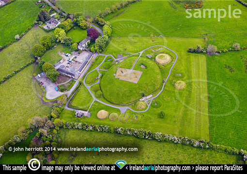 Knowth aerial