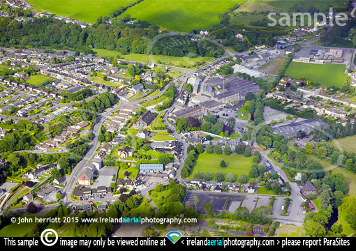 Blarney Town, Cork. Aerial photographer, John Herriott