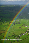 rainbow aerial view