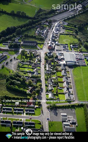 Banteer aerial view