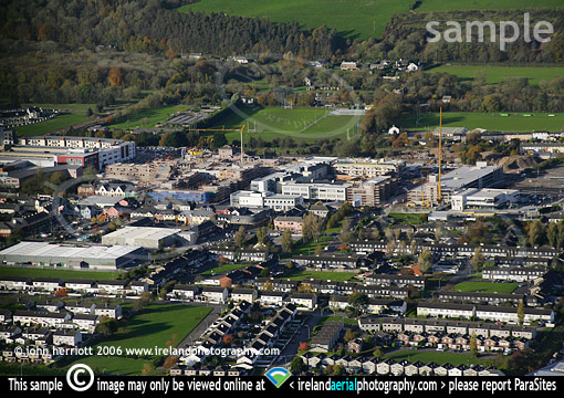 aerial photo of Ballincollig