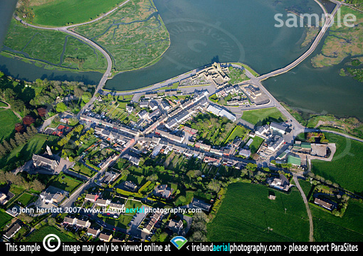 Timoleague, West Cork aerial photography