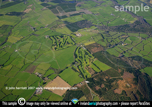 Fermoy Golf Club high altitude photo