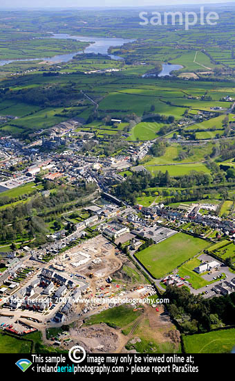 Aerial photo of Macroom and Lee