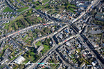 Kells County Meath aerial view of town centre