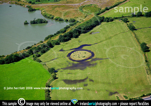 ring fort surrounded by water