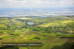 Brittas village, Dublin Mountain Golf Club aerial photo