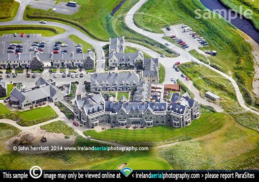 Doonbeg aerial Hotel and Golf Resort